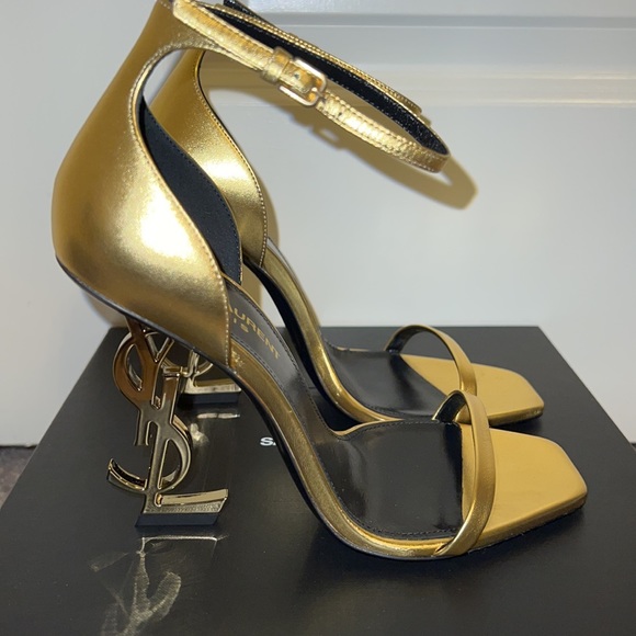 Ysl opyum 110 heels oro brand new! - Picture 1 of 10
